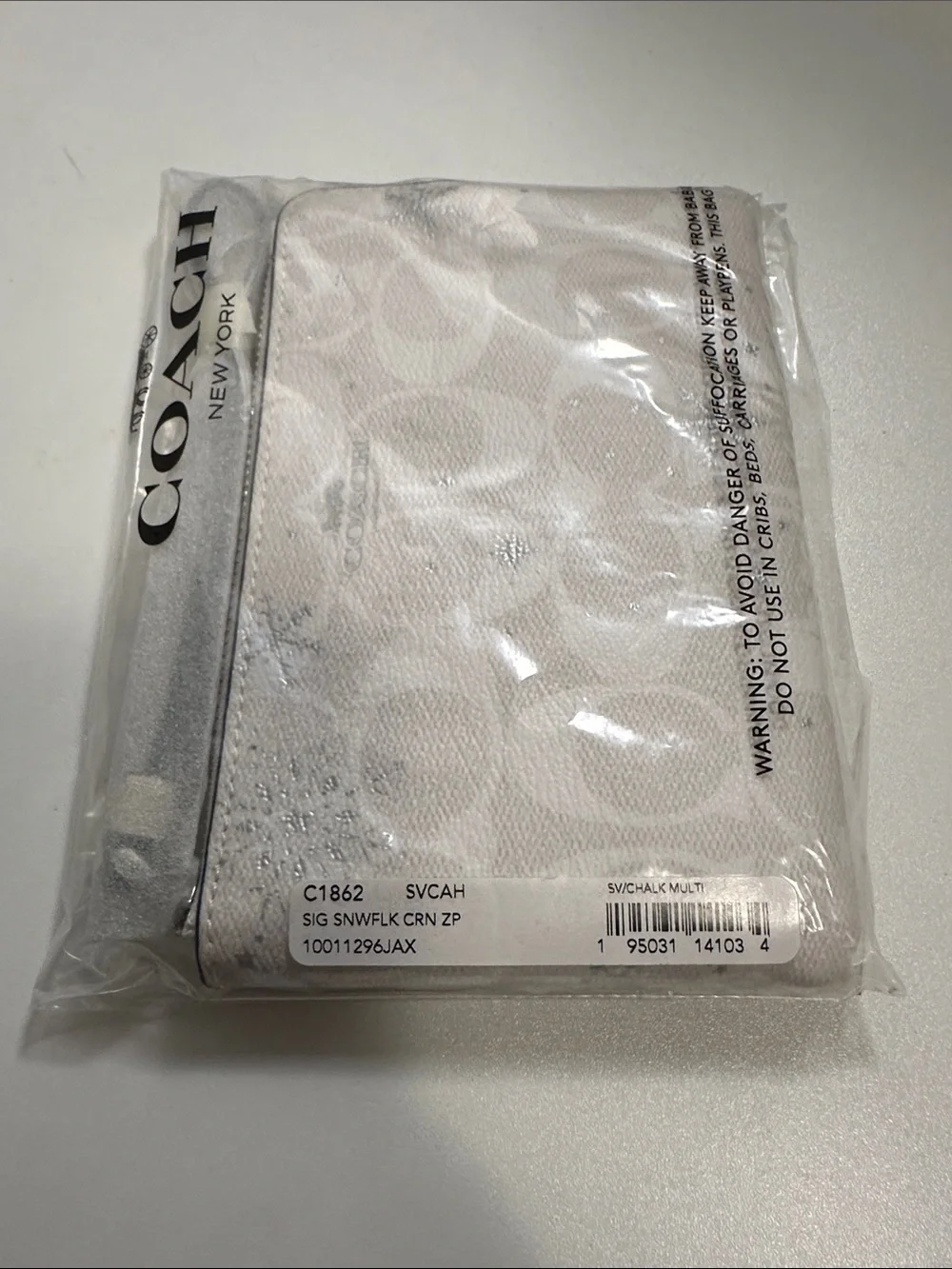 Coach compact wristlet